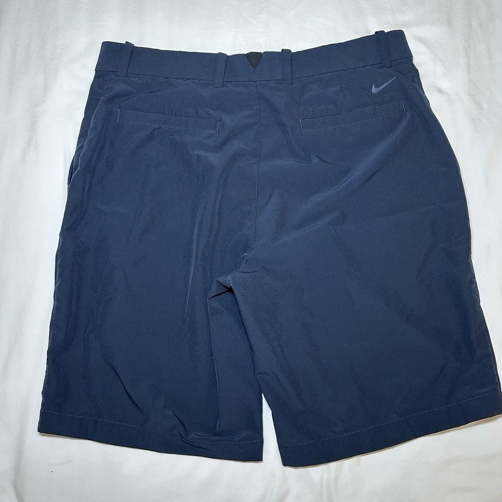 Nike Golf Hybrid Shorts Mens 35 Navy Blue Dri-Fit Stretch Performance Tech Blend - Picture 5 of 9